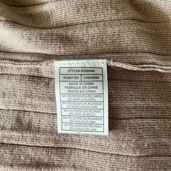 BB Dakota Long Knit Ribbed Cardigan XS - Picture 7 of 10